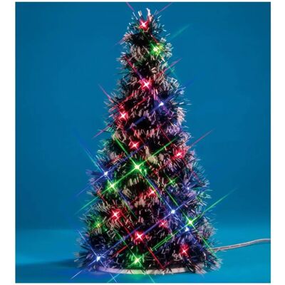 Arbre de Noël Lemax Multicolore - 27cm - Pile ou Alimentation - Publicité Arbre de Noël Lemax Multicolore - 27cm - Pile ou Alimentation - Publicité