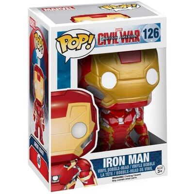 Funko Pop! Marvel : Captain America 3 - Iron Man - Publicité Funko Pop! Marvel : Captain America 3 - Iron Man - Publicité