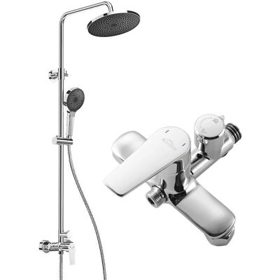 AURALUM Colonna Doccia con Altezza Regolabile AURALUM Colonna Doccia con Altezza Regolabile