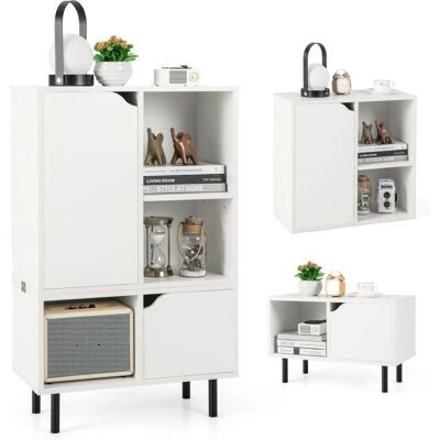 COSTWAY - Libreria Impilabile da Pavimento - Bookshelf COSTWAY - Libreria Impilabile da Pavimento - Bookshelf