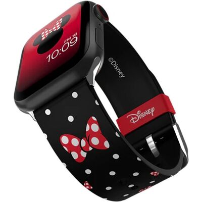 Pulseira de Smartwatch Minnie Mouse Polka Noir Moby Fox Pulseira de Smartwatch Minnie Mouse Polka Noir Moby Fox