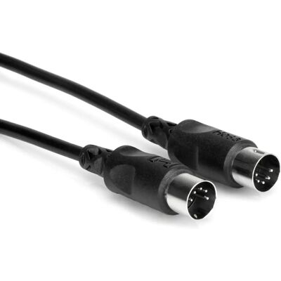 Hosa MIDI-Kabel MID-301BK 0,3 m Schwarz Hosa MIDI-Kabel MID-301BK 0,3 m Schwarz