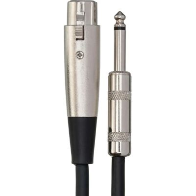 Cabo de micrófono Hosa MCH-105 - XLR a jack, 1,5M Cabo de micrófono Hosa MCH-105 - XLR a jack, 1,5M