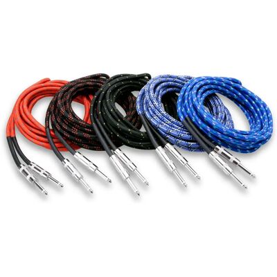 Hosa Technology - 3GT-PAK - 5,5 m - 6,35mm TS - Audio-Kabel Hosa Technology - 3GT-PAK - 5,5 m - 6,35mm TS - Audio-Kabel