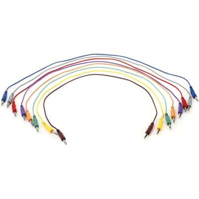 Hosa CPP-890 - Ensemble de câbles de patch TS-TS 90cm - Câble audio Hosa CPP-890 - Ensemble de câbles de patch TS-TS 90cm - Câble audio