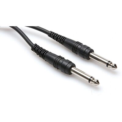 Hosa Technology TS/TS Ljudkabel - 3m Svart Hosa Technology TS/TS Ljudkabel - 3m Svart