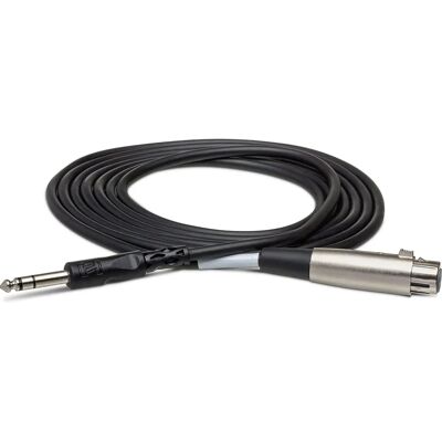 Hosa STX110F - Cavo audio nero 3,0 m Hosa STX110F - Cavo audio nero 3,0 m