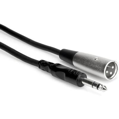 Hosa Technology STX-110M Audiokabel - 3m, Schwarz, XLR, TRS Hosa Technology STX-110M Audiokabel - 3m, Schwarz, XLR, TRS
