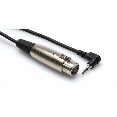 Hosa XVS102F Mikrofonkabel - 0,61 m - Schwarz Hosa XVS102F Mikrofonkabel - 0,61 m - Schwarz