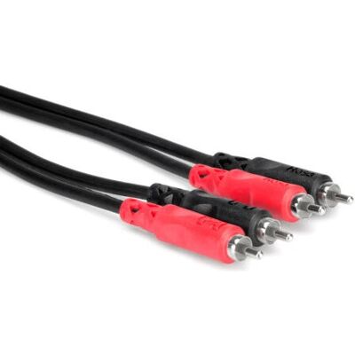 Hosa Technology Stereo-Verbindung Dual RCA 2m Kabel Hosa Technology Stereo-Verbindung Dual RCA 2m Kabel