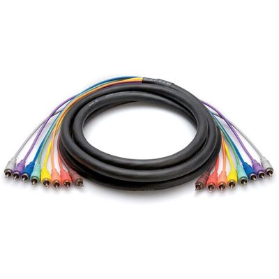Hosa CRA-803 3m 8xRCA Ljudkabel - Kabel Hosa CRA-803 3m 8xRCA Ljudkabel - Kabel