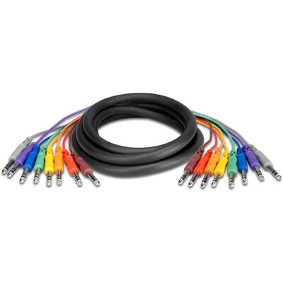 Hosa CSS-805 - Stereo kabel 8-kanaler 5m Hosa CSS-805 - Stereo kabel 8-kanaler 5m