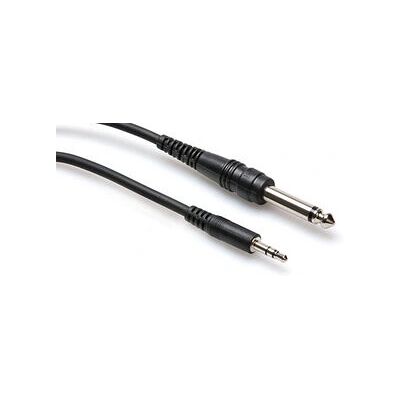 Hosa CMP-110 Câble audio 3m - Mono à Stéréo Hosa CMP-110 Câble audio 3m - Mono à Stéréo