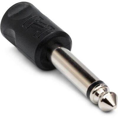 Hosa GPM-179 Adaptateur - 3,5 mm TRS à 1/4in TS - Noir Hosa GPM-179 Adaptateur - 3,5 mm TRS à 1/4in TS - Noir