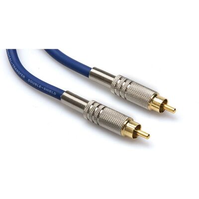 Câble Audio Hosa Technology DRA-502 - 2M RCA Bleu Câble Audio Hosa Technology DRA-502 - 2M RCA Bleu
