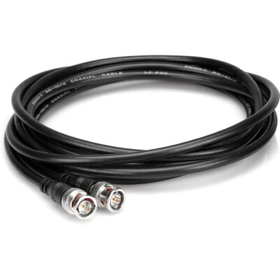 Hosa Technology BNC-59-106 Koaxialkabel - 1,8 m Schwarz - Koaxialkabel Hosa Technology BNC-59-106 Koaxialkabel - 1,8 m Schwarz - Koaxialkabel