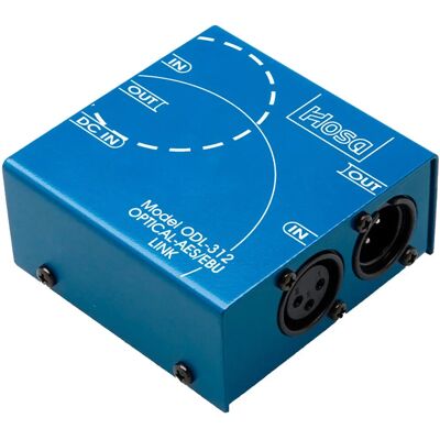 Hosa ODL-312 - Convertidor de formato - S/PDIF óptico a AES/EBU Hosa ODL-312 - Convertidor de formato - S/PDIF óptico a AES/EBU