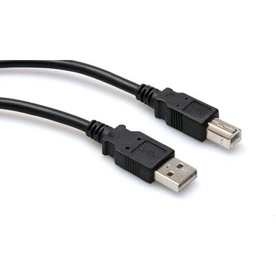 Câble USB Hosa Technology USB-205AB - Noir - USB 2.0 1,5 m - Publicité Câble USB Hosa Technology USB-205AB - Noir - USB 2.0 1,5 m - Publicité