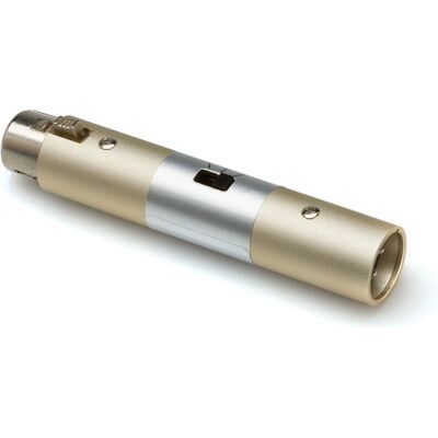 Hosa Tech ATT-448 Impedanzwandler - Kabel Stecker - Beige, Silber Hosa Tech ATT-448 Impedanzwandler - Kabel Stecker - Beige, Silber