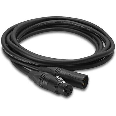 Câble audio Hosa CMK-005AU - 1,5 m XLR Noir Câble audio Hosa CMK-005AU - 1,5 m XLR Noir