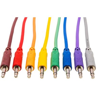 Hosa CMM-830 - Câbles de patch 8 pièces - 30cm - Câbles audio Hosa CMM-830 - Câbles de patch 8 pièces - 30cm - Câbles audio