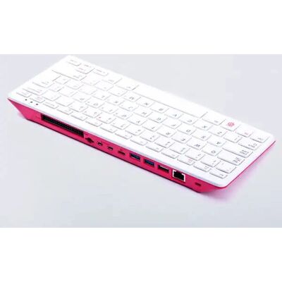 Raspberry Pi 400 - Kompakter Mini PC mit 4GB RAM, Pink/Weiß Raspberry Pi 400 - Kompakter Mini PC mit 4GB RAM, Pink/Weiß