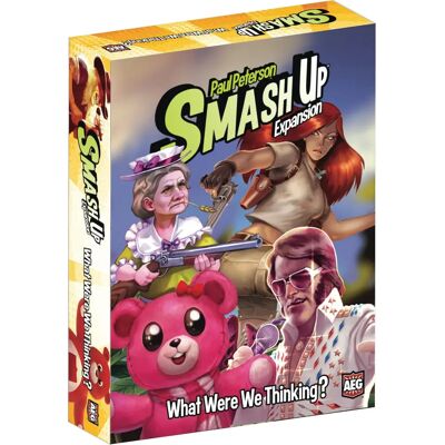Alderac Entertainment Group Smash Up: What Were We Thinking? Card Game Expansion Alderac Entertainment Group Smash Up: What Were We Thinking? Card Game Expansion