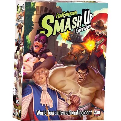 Alderac Entertainment Group AEG5516 Smash Up Tour Mondiale Incidente Internazionale Gioco da tavolo Alderac Entertainment Group AEG5516 Smash Up Tour Mondiale Incidente Internazionale Gioco da tavolo