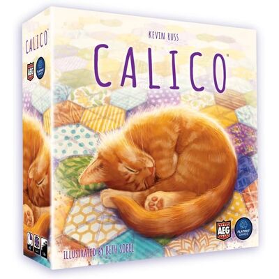 Alderac Entertainment Group Calico Brettspiel - Strategie, Katzen, Quilts Alderac Entertainment Group Calico Brettspiel - Strategie, Katzen, Quilts