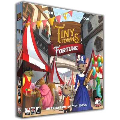 Alderac Tiny Towns Fortune - Brädspel - Strategi Alderac Tiny Towns Fortune - Brädspel - Strategi