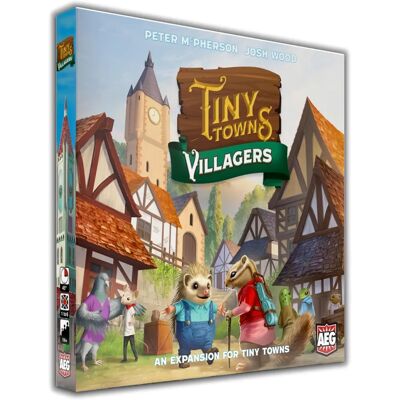 Rozszerzenie mieszkańców Tiny Towns od Alderac Entertainment Group - Gra planszowa Rozszerzenie mieszkańców Tiny Towns od Alderac Entertainment Group - Gra planszowa