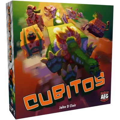 Alderac Entertainment Group Cubitos Dice Building Racing Board Game - Age 14+ Alderac Entertainment Group Cubitos Dice Building Racing Board Game - Age 14+