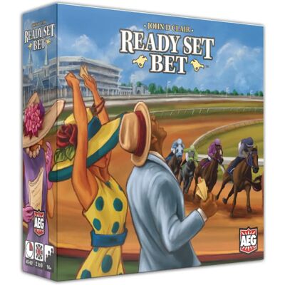 Alderac Entertainment Group Ready Set Bet White Board Game for 2-9 Players Ages 14+ - Board Game Alderac Entertainment Group Ready Set Bet White Board Game for 2-9 Players Ages 14+ - Board Game