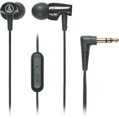 Audio-Technica SonicFuel Headset - Wired In-ear Calls/Music Black Audio-Technica SonicFuel Headset - Wired In-ear Calls/Music Black