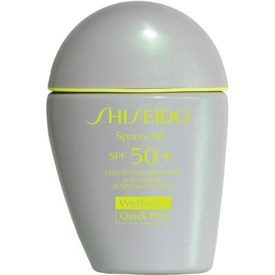 Shiseido Medium Dark SPF 50+ Sport BB Creme - Sonnenschutz & Make-up Shiseido Medium Dark SPF 50+ Sport BB Creme - Sonnenschutz & Make-up
