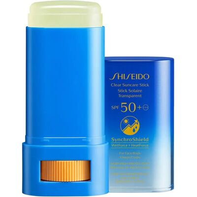 Shiseido Clear Suncare Stick SPF 50+ UVA - Sun Protection - 20g Shiseido Clear Suncare Stick SPF 50+ UVA - Sun Protection - 20g