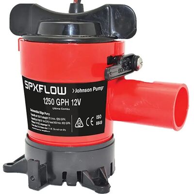 Johnson L750 Submersible Bilge Pump - 1150GPH - 60 Litres/min - 3600 L/h Johnson L750 Submersible Bilge Pump - 1150GPH - 60 Litres/min - 3600 L/h