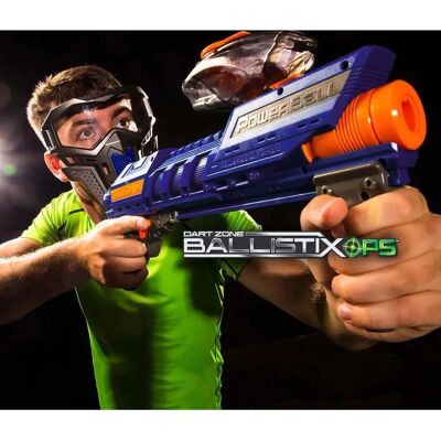 Dart Zone Mega Force Skumvapen - 8 Kulor, Mask, 25 Kulor Dart Zone Mega Force Skumvapen - 8 Kulor, Mask, 25 Kulor