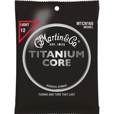 Martin & Co. Titanium Core Snaren Light - Akoestische Gitaar Martin & Co. Titanium Core Snaren Light - Akoestische Gitaar