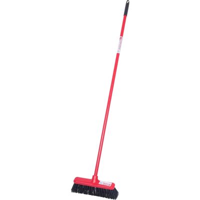 Red Gorilla Broom 30cm - Stuck Bits, Dust Control, Wet Use Red Gorilla Broom 30cm - Stuck Bits, Dust Control, Wet Use