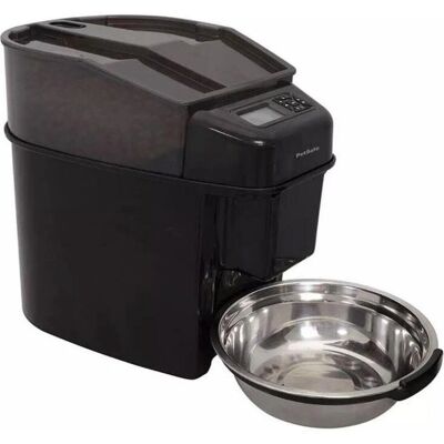 Dispensador de comida PetSafe - Plástico negro - Alimentador automático Dispensador de comida PetSafe - Plástico negro - Alimentador automático