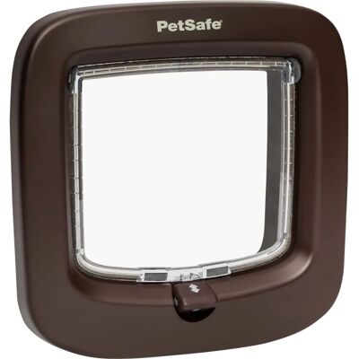 Petsafe Braun 4-Wege Verriegelung Katzenklappe - Katzentür Petsafe Braun 4-Wege Verriegelung Katzenklappe - Katzentür