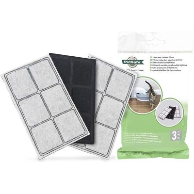 PetSafe koldioxidfilter för kattlåda - 3-pack PetSafe koldioxidfilter för kattlåda - 3-pack