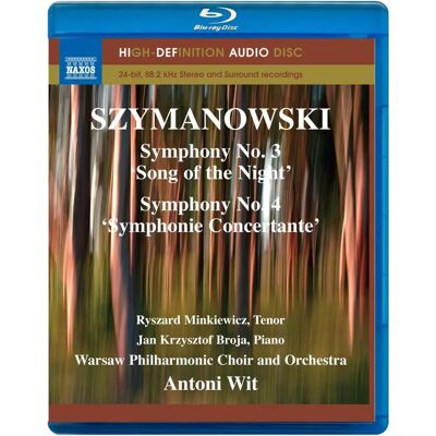 NAXOS Karol Szymanowski Blu-ray - Region 2 NAXOS Karol Szymanowski Blu-ray - Region 2