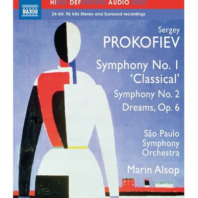 NAXOS Marin Alsop - Prokofiev Symphony No. 2 Dreams - Blu-ray NAXOS Marin Alsop - Prokofiev Symphony No. 2 Dreams - Blu-ray