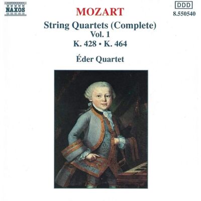 NAXOS Eder Quartet - String Quartets 428 & 464 - String Quartets NAXOS Eder Quartet - String Quartets 428 & 464 - String Quartets