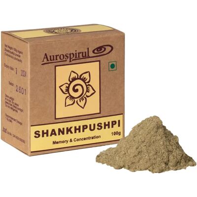 Aurospirul Shankapushpi Proszek - Suplement diety Aurospirul Shankapushpi Proszek - Suplement diety