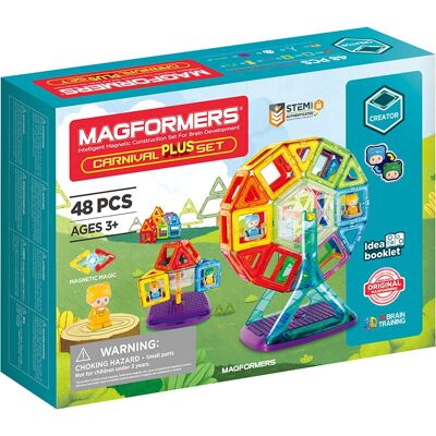 Magformers 703016 Carnival Plus Set - Construction Toy Set Magformers 703016 Carnival Plus Set - Construction Toy Set
