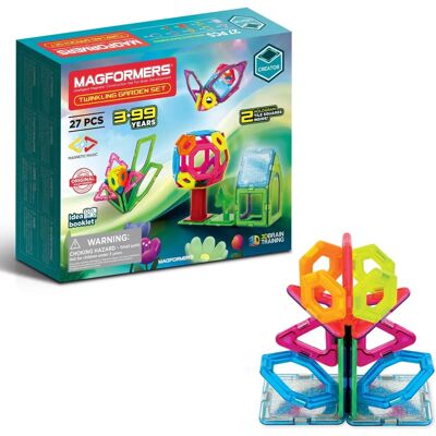 Magformers Lśniący Ogród - Zestaw Magnetyczny 27 Elementów Magformers Lśniący Ogród - Zestaw Magnetyczny 27 Elementów