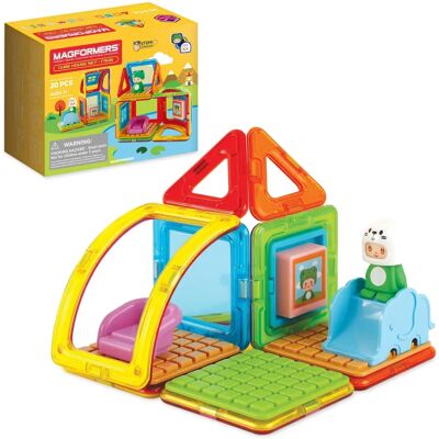 Magformers Zestaw Domek-Żaba - Zabawka konstrukcyjna Magformers Zestaw Domek-Żaba - Zabawka konstrukcyjna